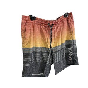 Hurley Mens Gradient Stripe Board Shorts Large 76a